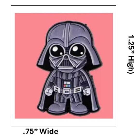STAR WARS "Darth Vader" Enamel Trading Pin (BRAND NEW & SO CUTE!) - Picture 2 of 3
